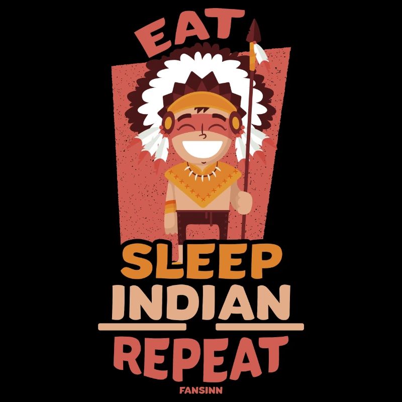 Mangez dormir Indien Répéter peuple amérindien