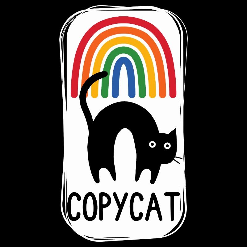 Regenbogen-Katze!