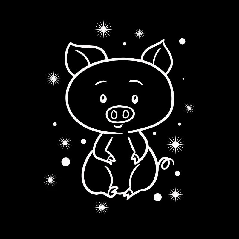 Drôle de bébé cochon