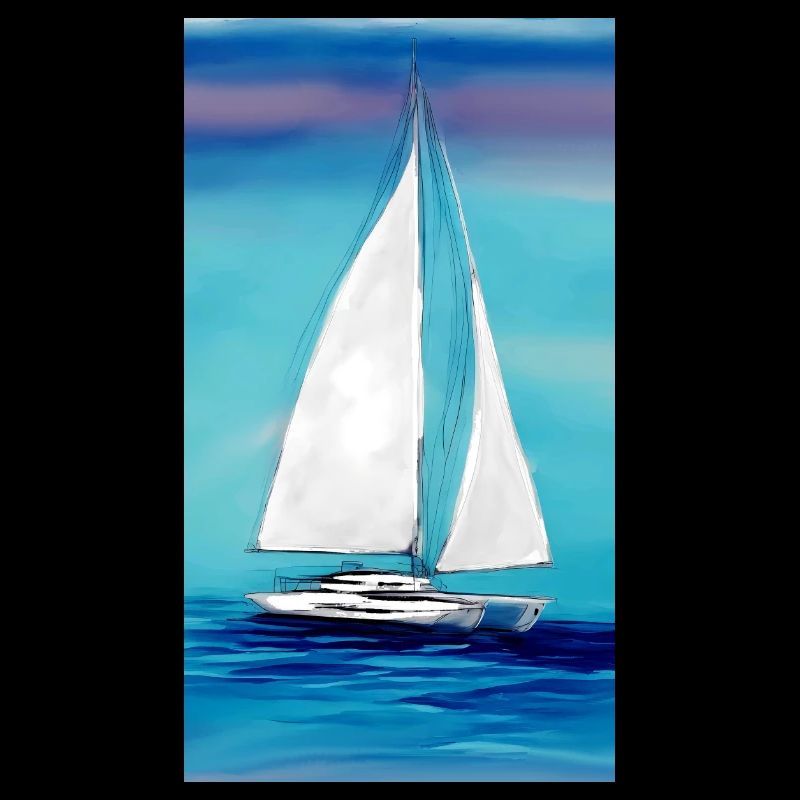 Les marins adorent le catamaran Catamaran Waves Wind