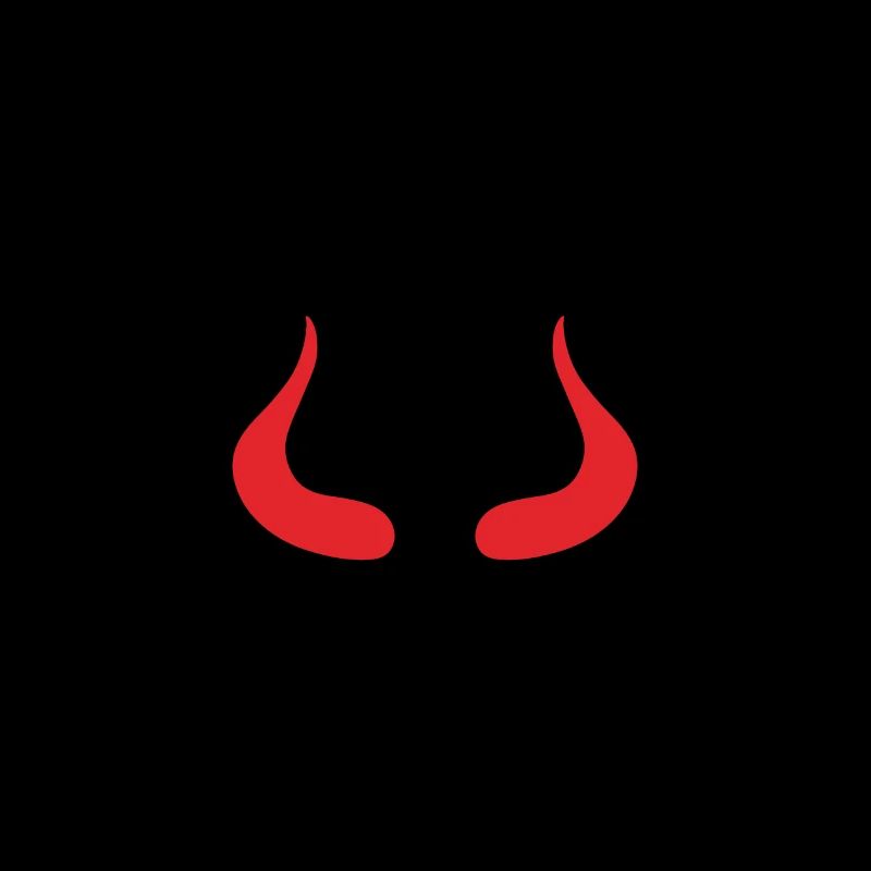 Symbole de cornes de diable