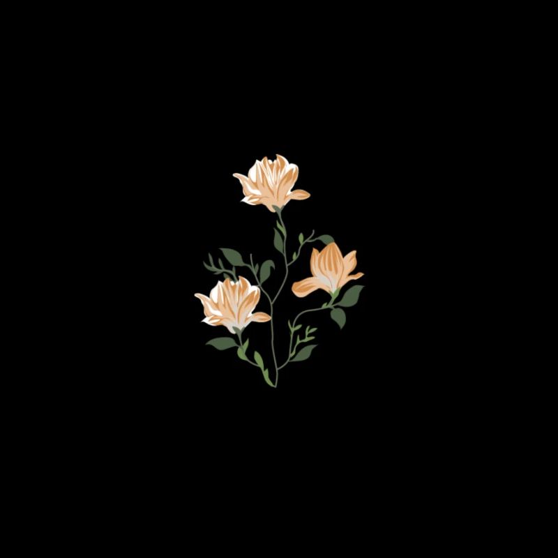 Belles fleurs à imprimer sur t-shirts,capuchons ..