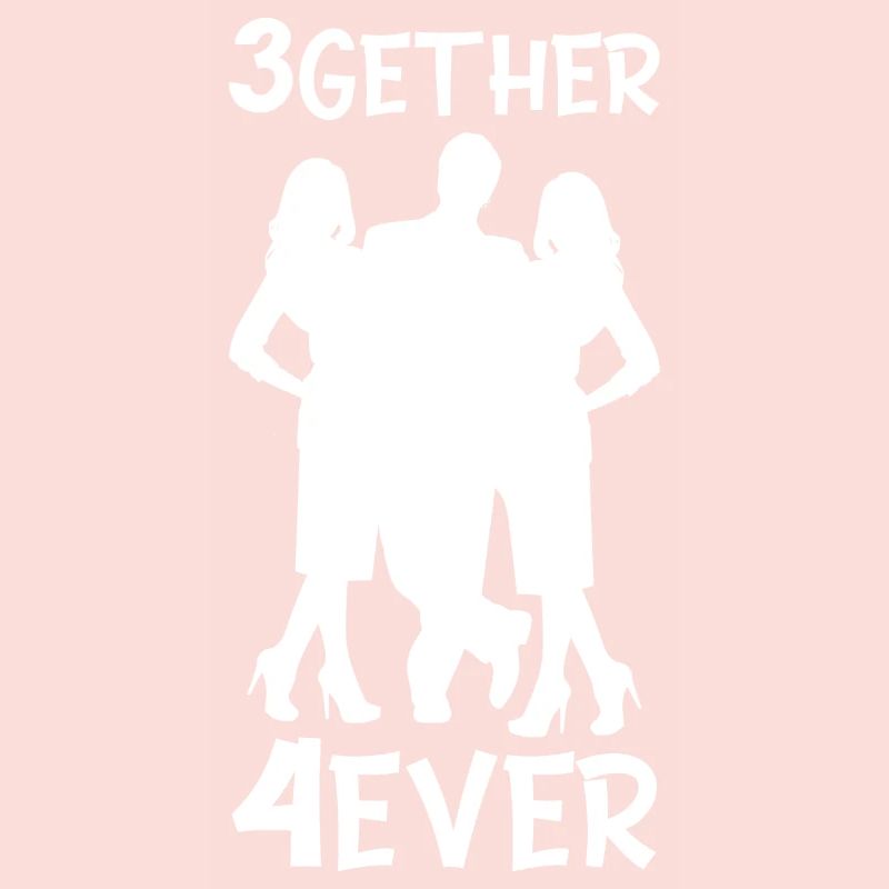 Polyamorie Throuple Geschenk 3gether 4ever Poly