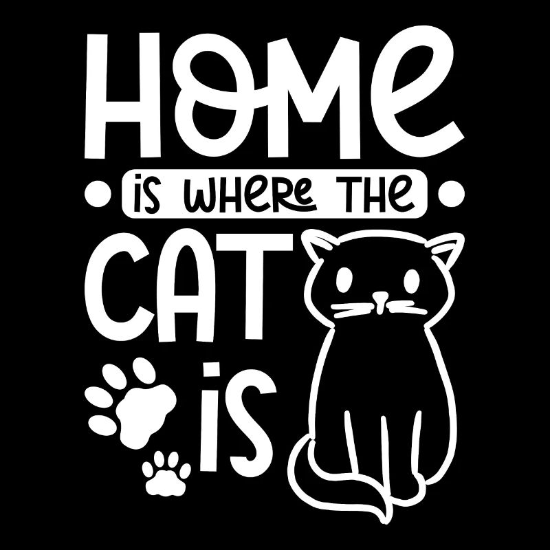La maison, c’est là où se trouve le chat