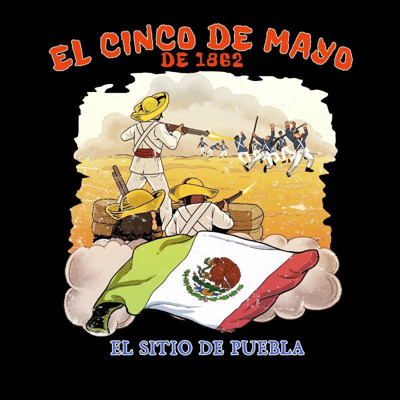 Célébration de la scène de bataille d’El Cinco de Mayo