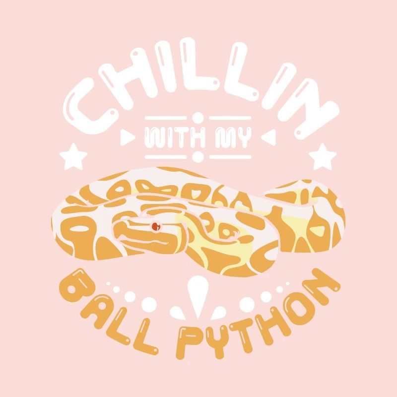 Chillin avec mon python royal