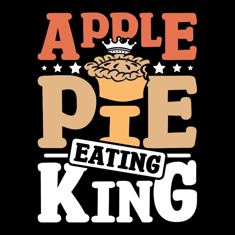 Apple pie eating king
