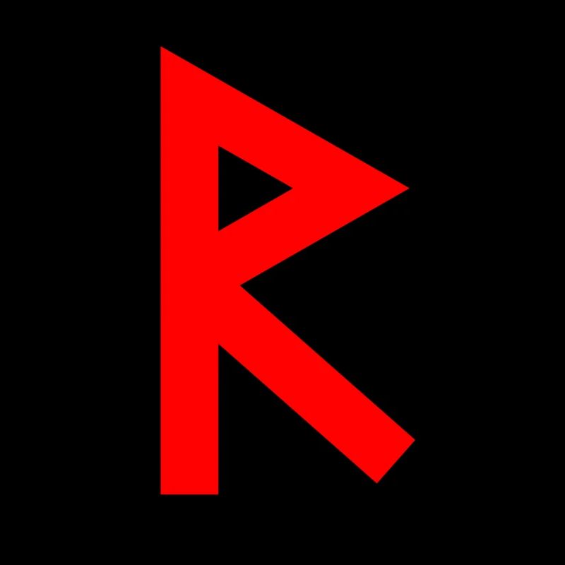 Raido Rune der Wikinger
