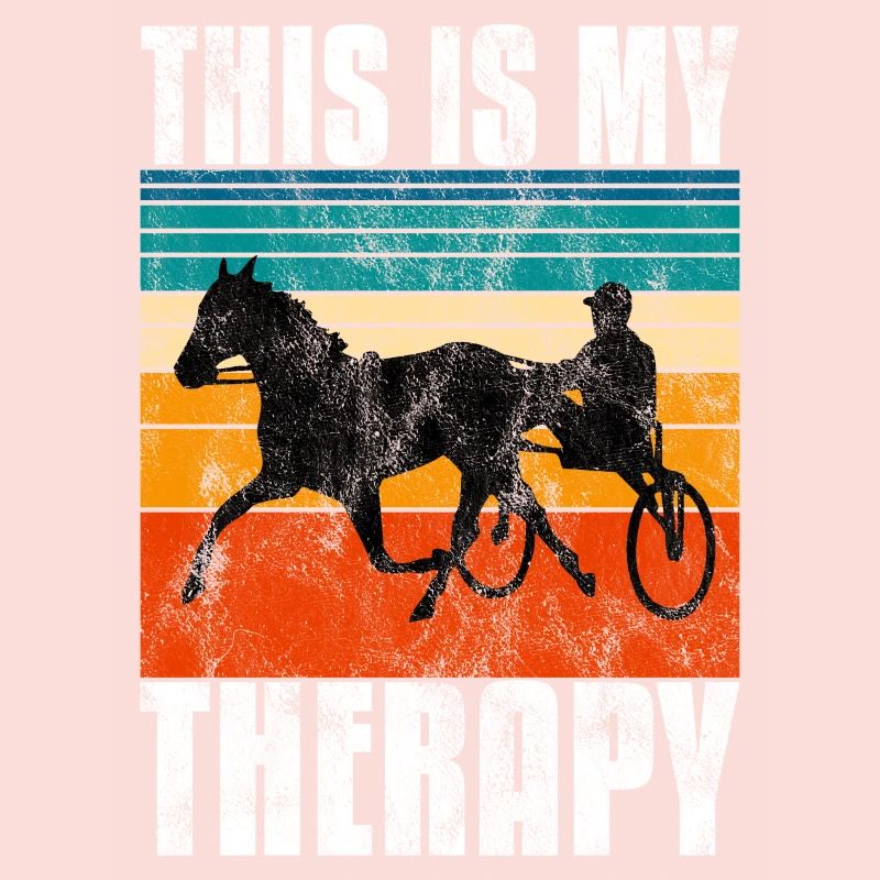 This is my therapy Trotting Harness Width Retro