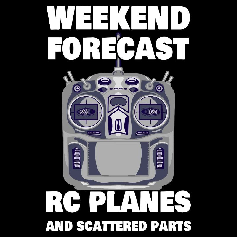 RC Pilot Weekend Forecast Funny RC Plane Airplane
