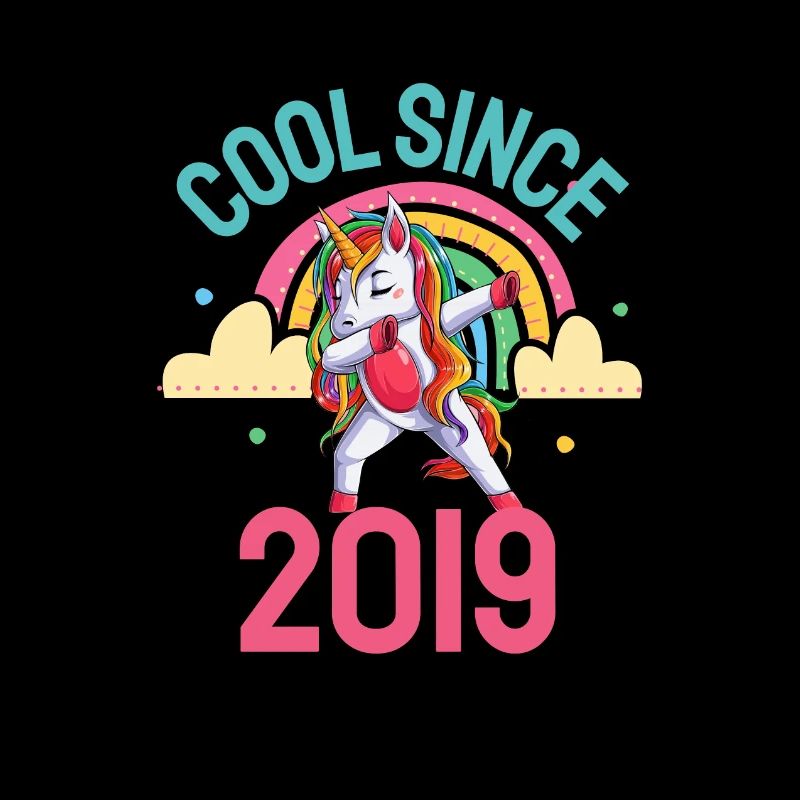 Cool seit 2019 Dabbing Einhorn 3. Geburtstag