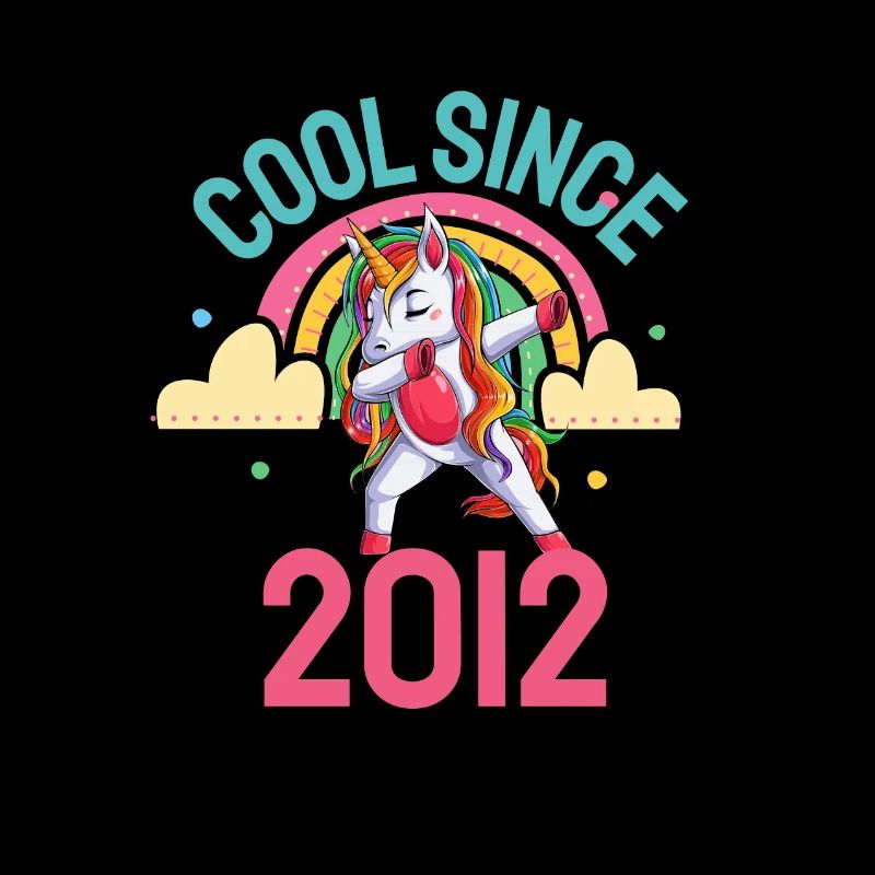 Cool seit 2012 Dabbing Einhorn 10. Geburtstag