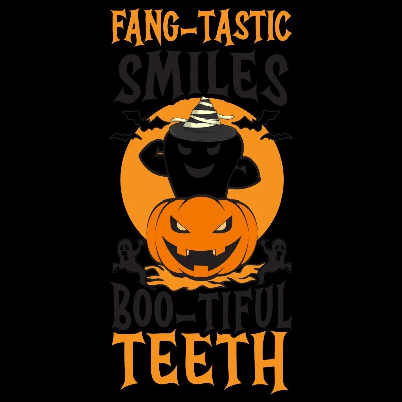 Catch-tastic smile, boo-tiful teeth!