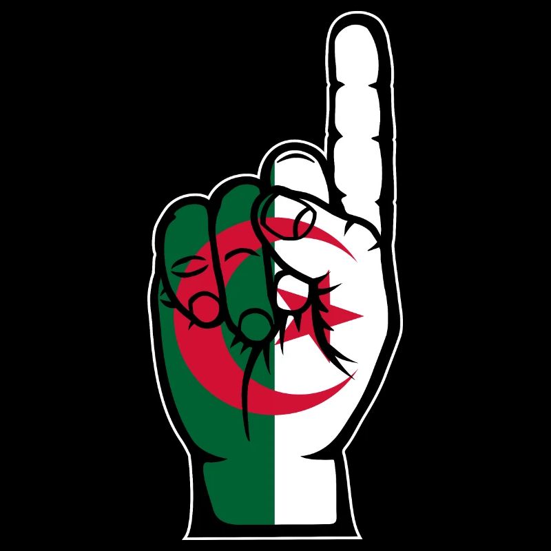 Drapeau algérien numéro 1