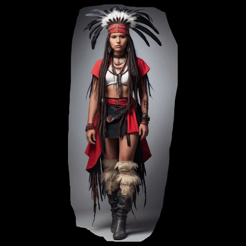 Indianer Mädchen