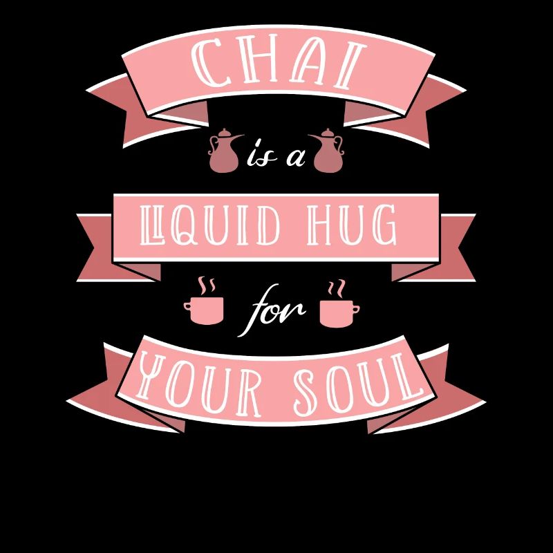 Chai Latte Tee trinken Teetrinker