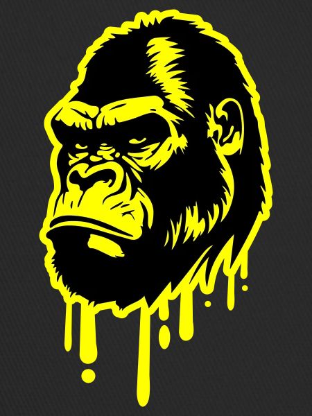 Gorilla Symbol Head
