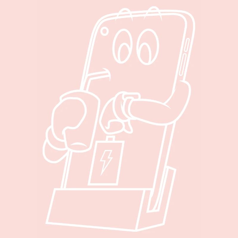 Smartphone comic loading