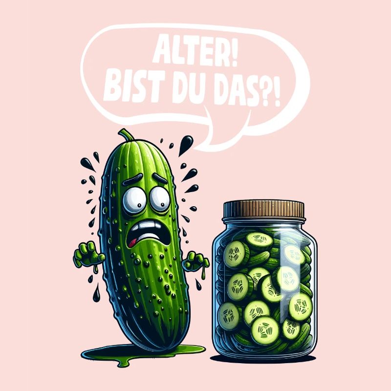 Âge! C’est toi?! Cornichon de concombre Amateurs de concombre