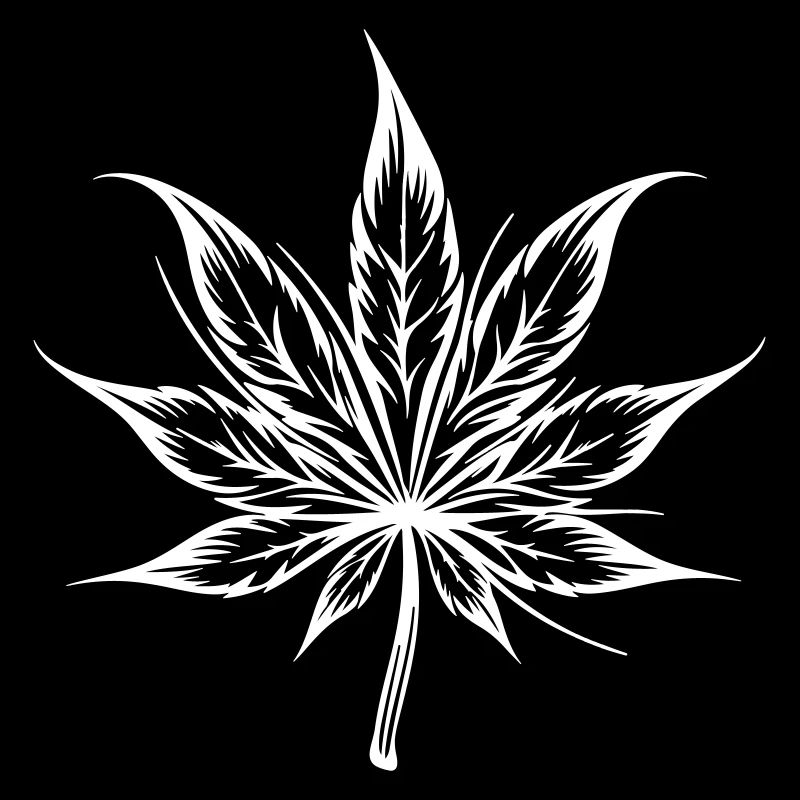 Hemp Leaf Symbol Weed Cannabis Hemp