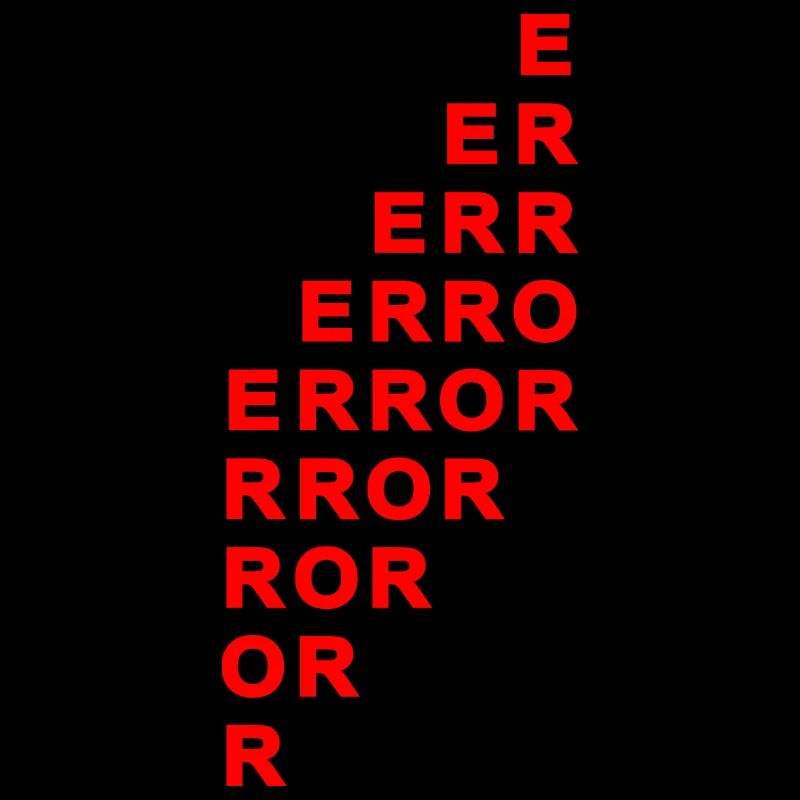 Error Saying Proverbs