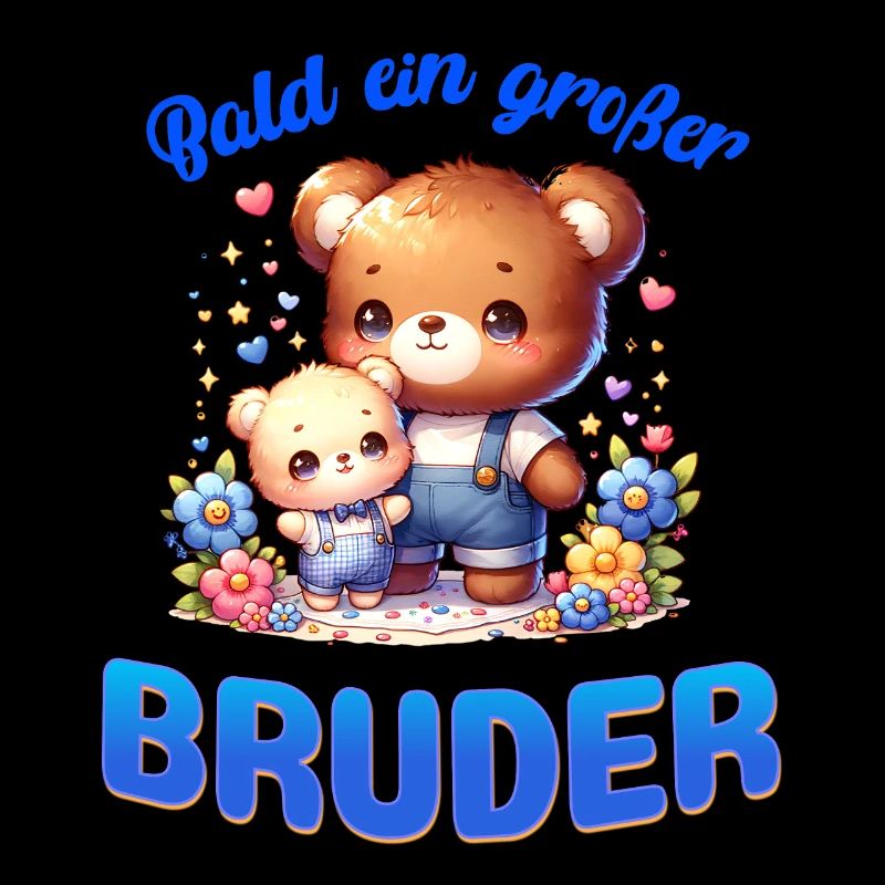Bald bin ich ein großer Bruder