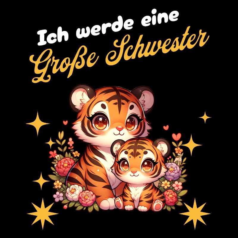 Ich werde eine große Schwester