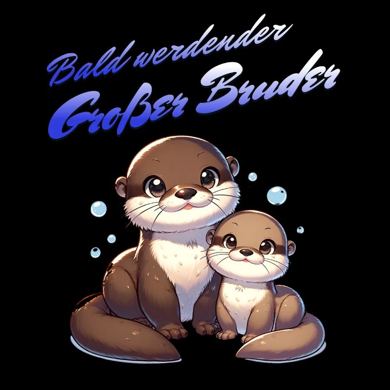 Bald bin ich ein großer Bruder