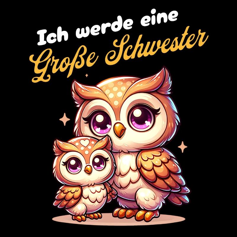 Ich werde eine große Schwester