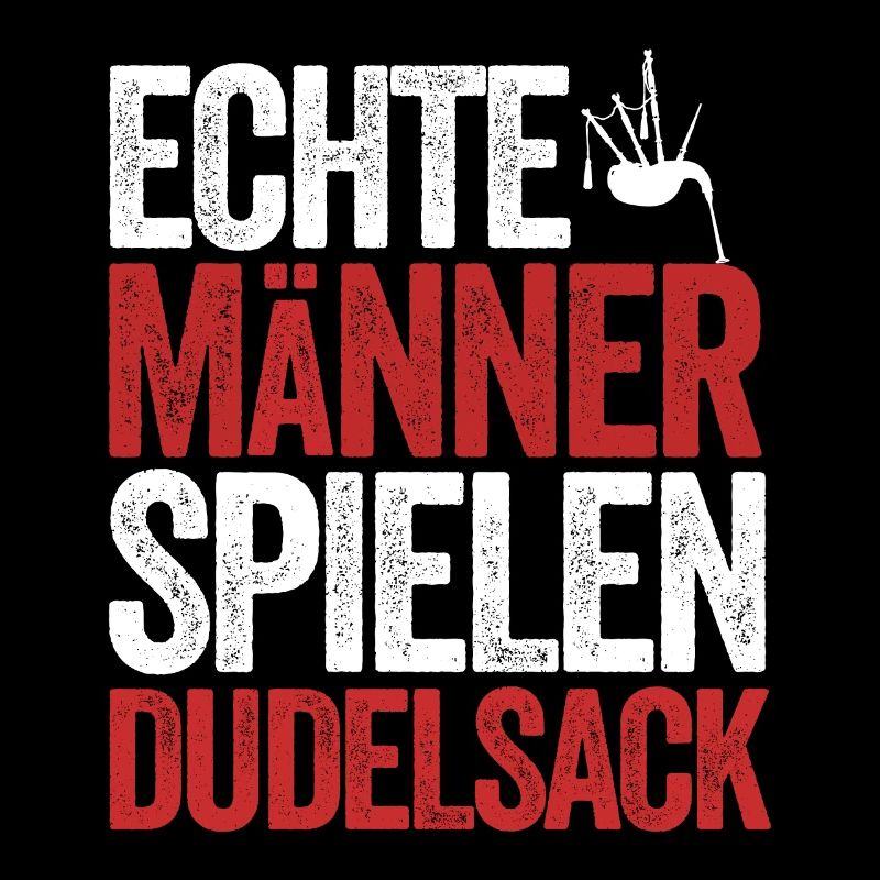 Echte Männer Spielen Dudelsack Sackpfeife