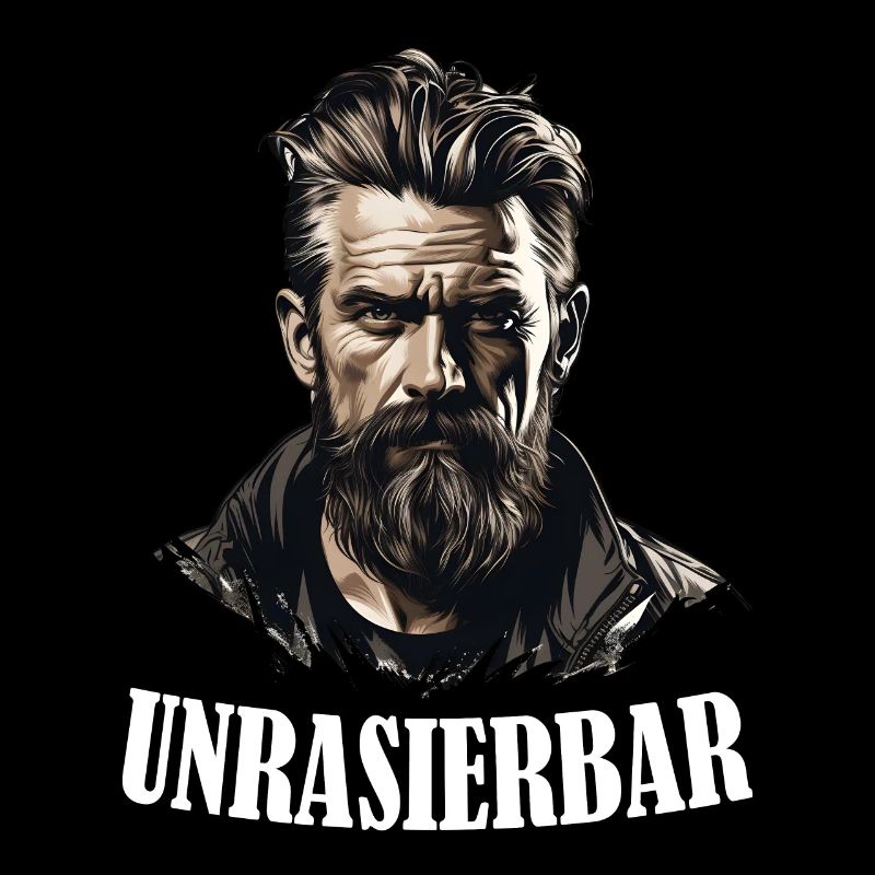 Lustiger Bart Spruch Wikinger Bartträger