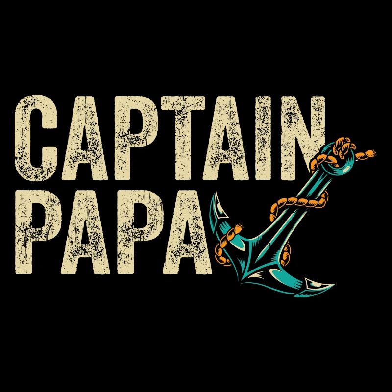 Captain Papa Sailing Life Boating Sailor