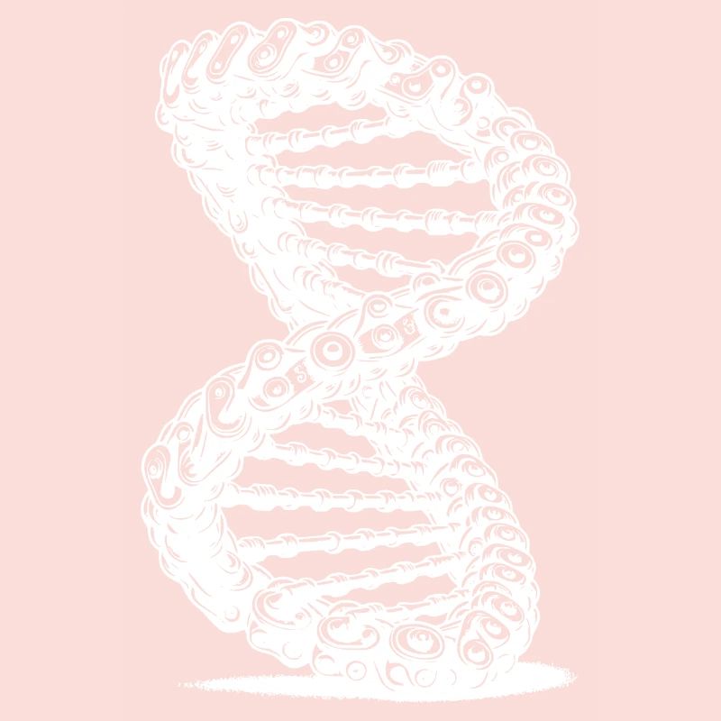 Möbius Loop Chaînes courbes DNA