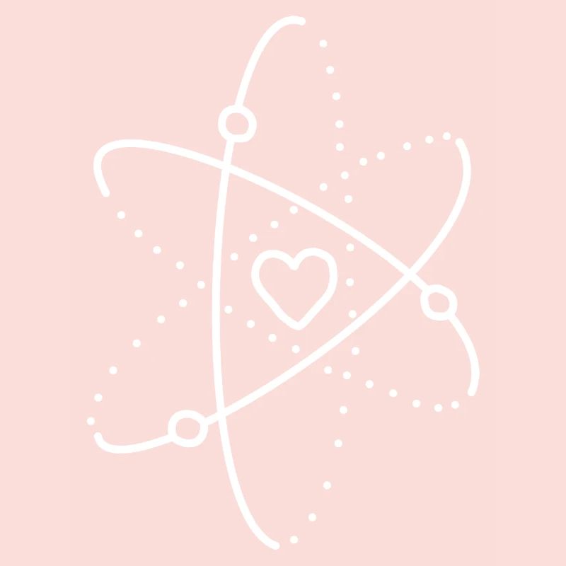 Heart Love Atom