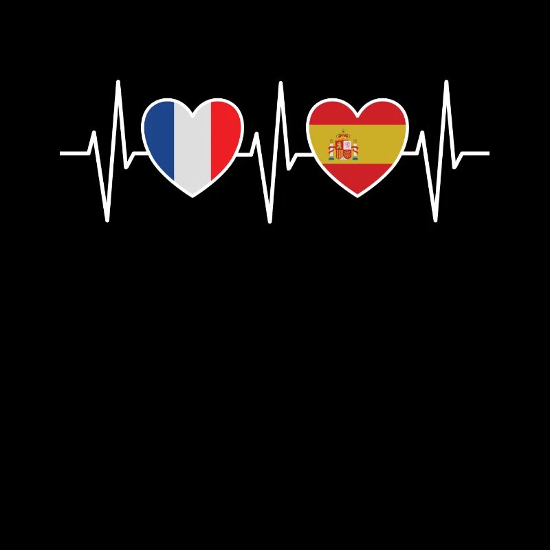 France et Espagne Drapeau espagnol Drapeaux
