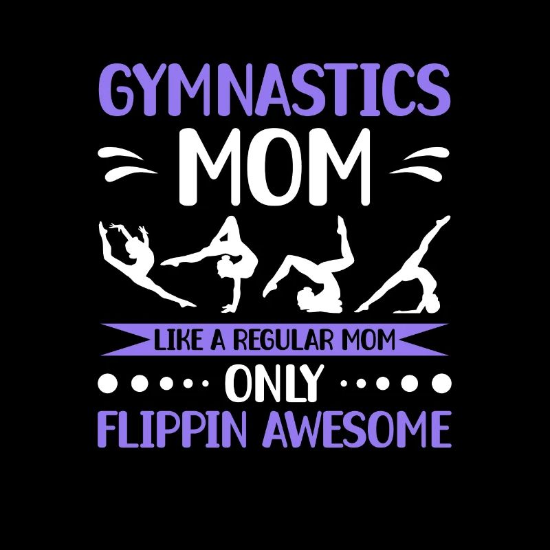 Stolze Gymnastik-Mutter