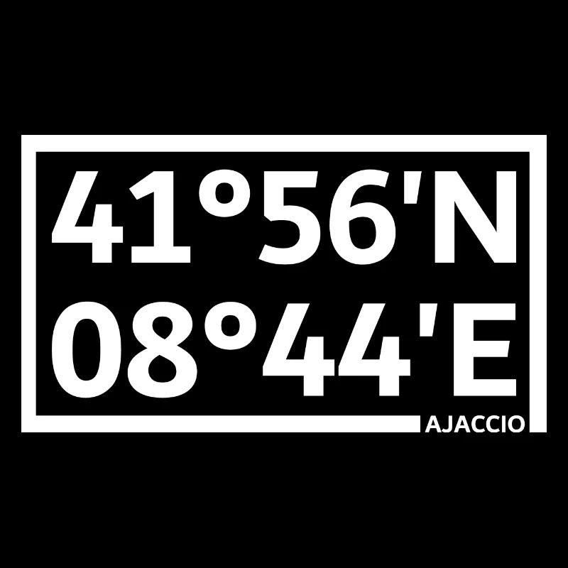Ajaccio coordinates