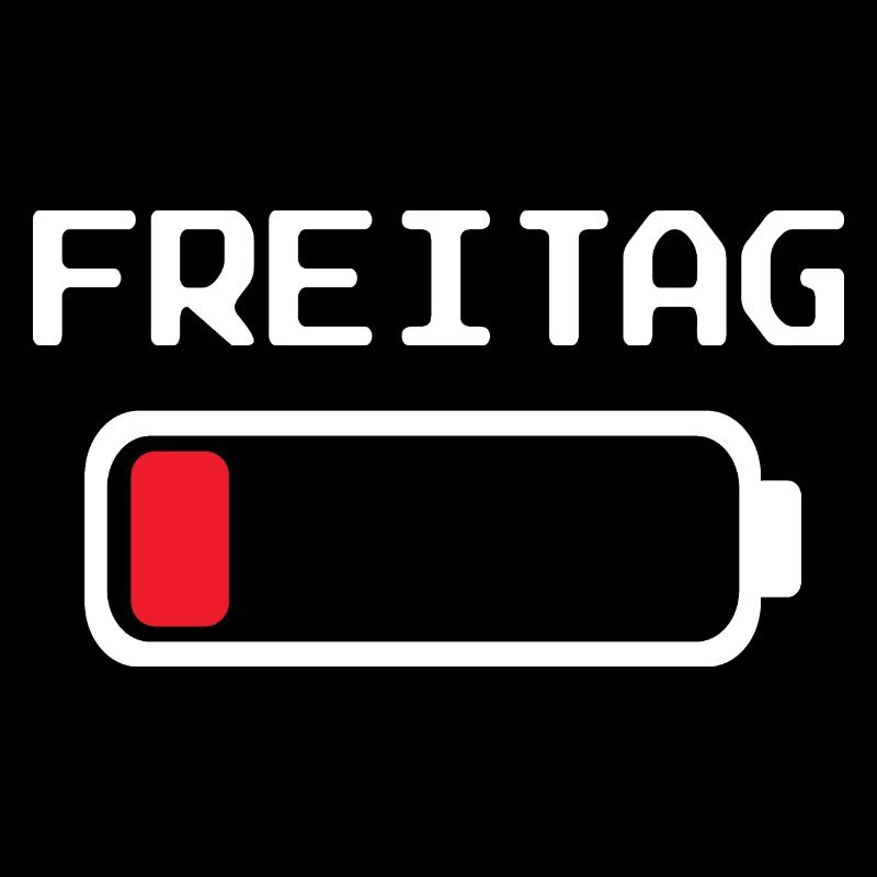 Freitag Batterie leer Design