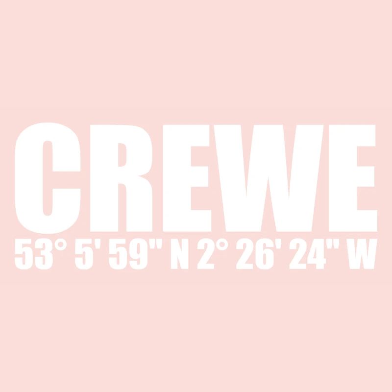 Crewe coordinates
