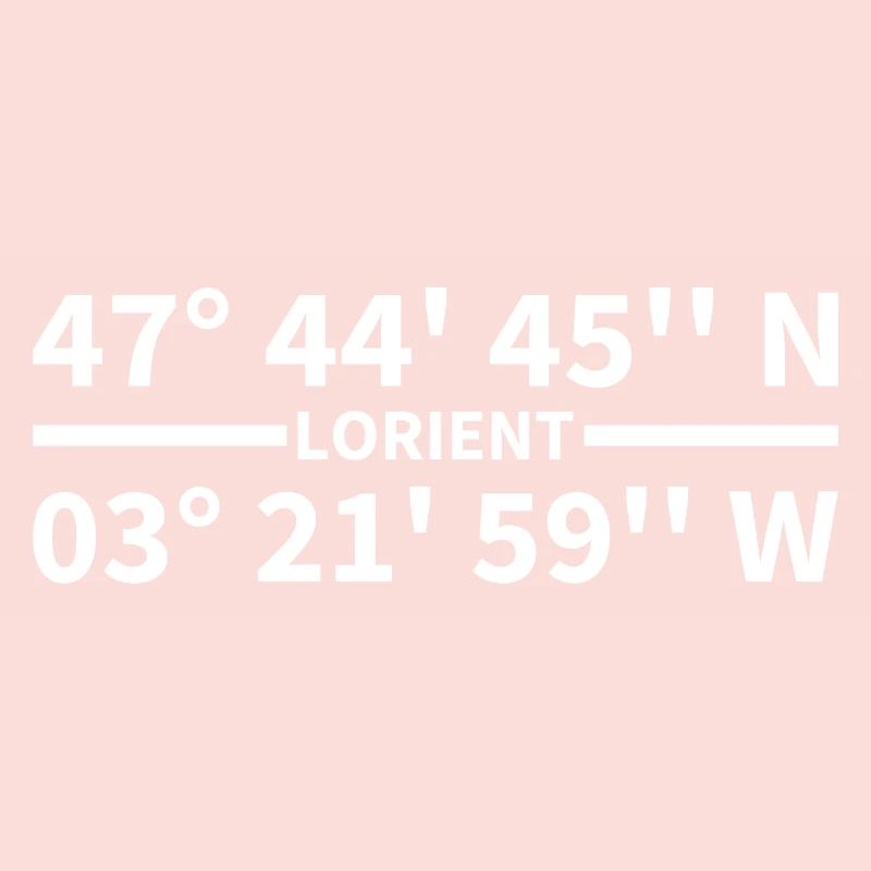 Coordonnées de Lorient