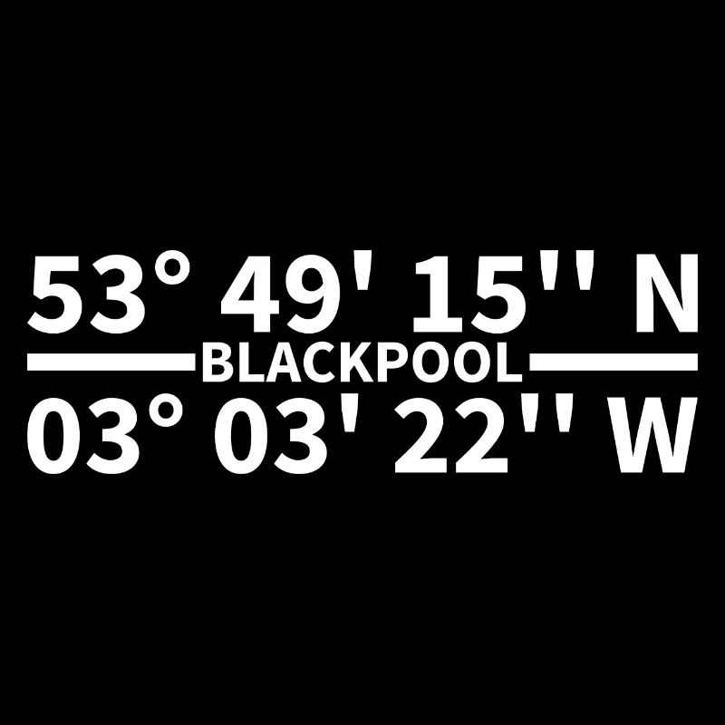 Coordonnées de Blackpool