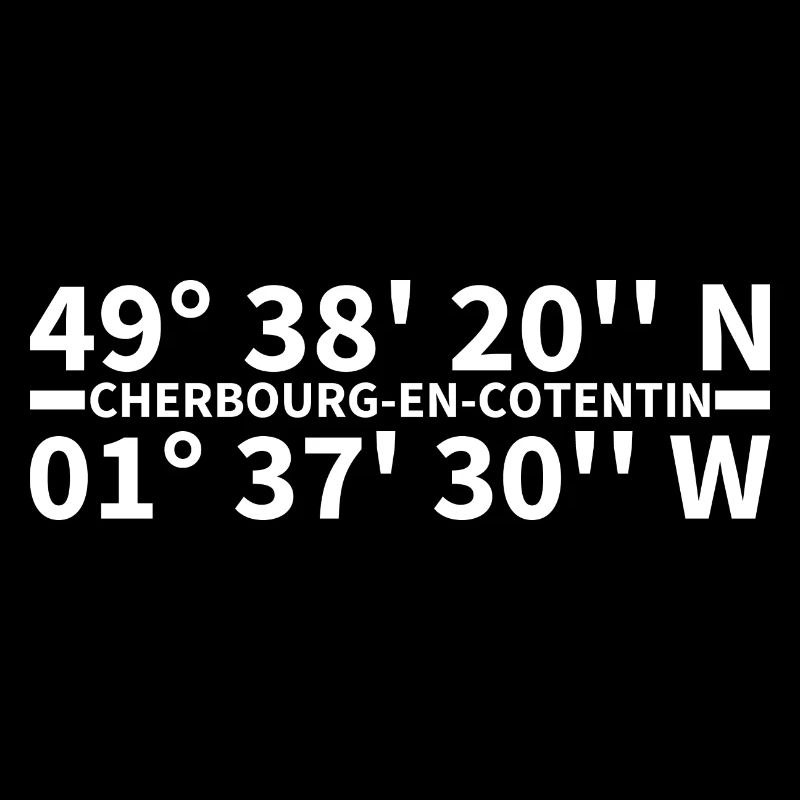 Coordonnées de Cherbourg-en-Cotentin