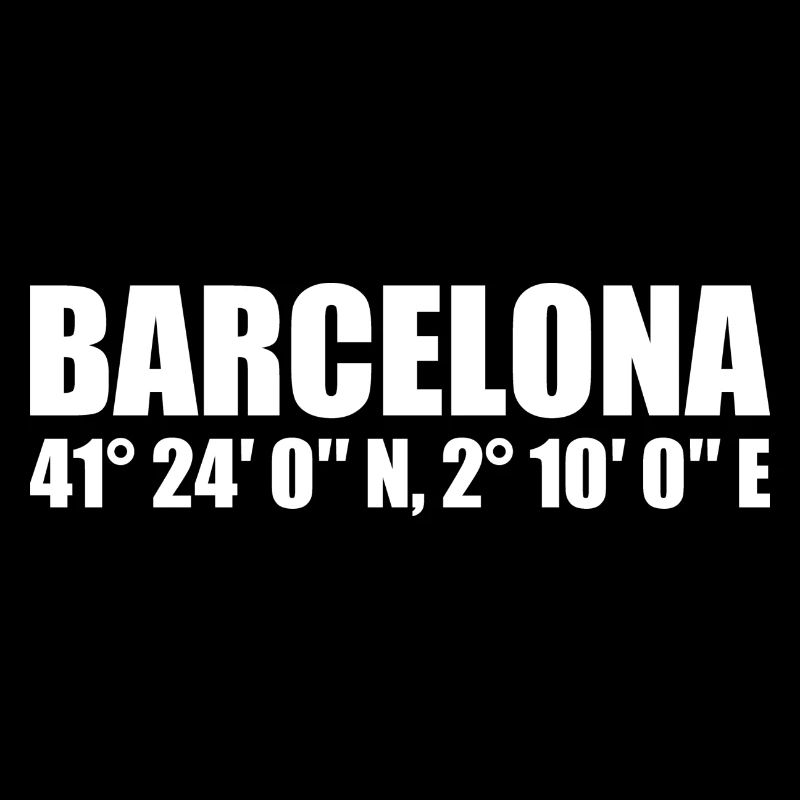 Coordonnées de Barcelone