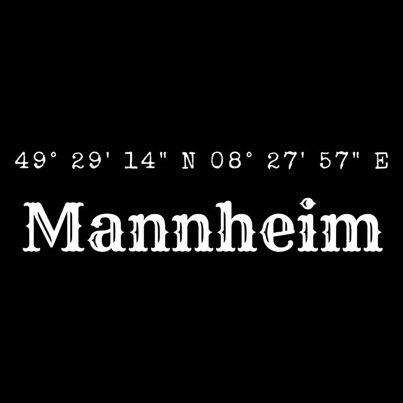 Coordonnées Mannheim
