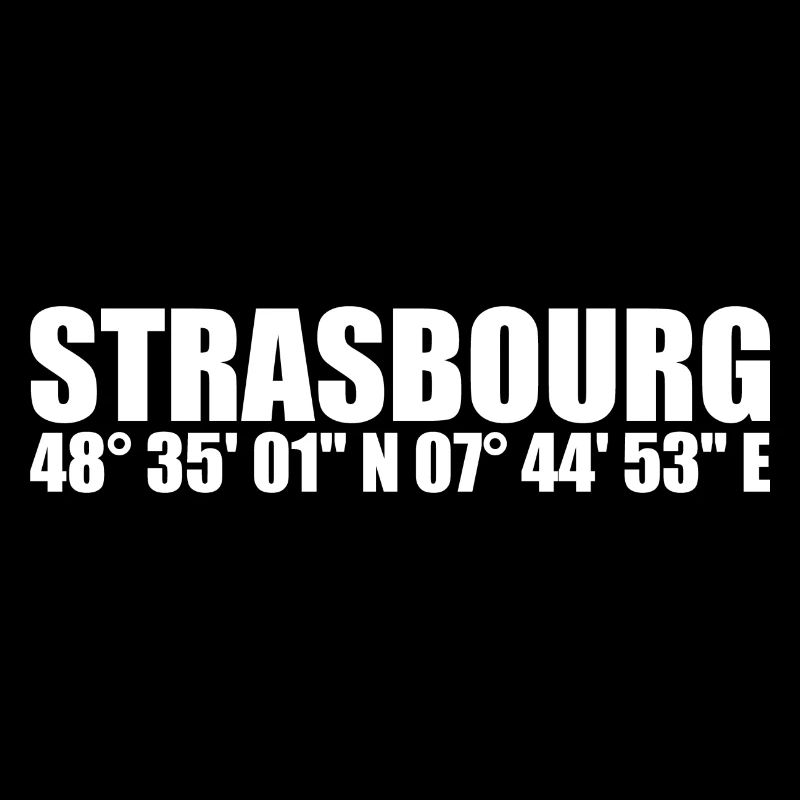 Coordonnées de Strasbourg