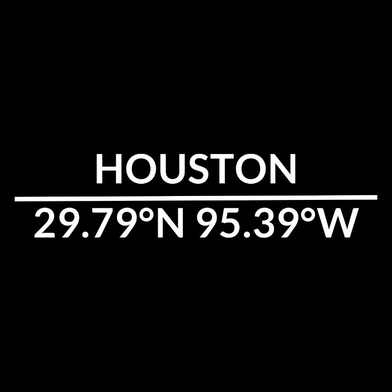 Houston, Texas, USA Coordinates