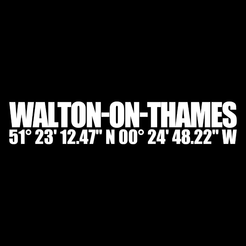Coordonnées de Walton-on-Thames