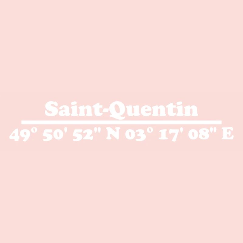 Saint-Quentin Coordinates