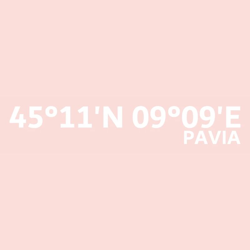 Pavia coordinates