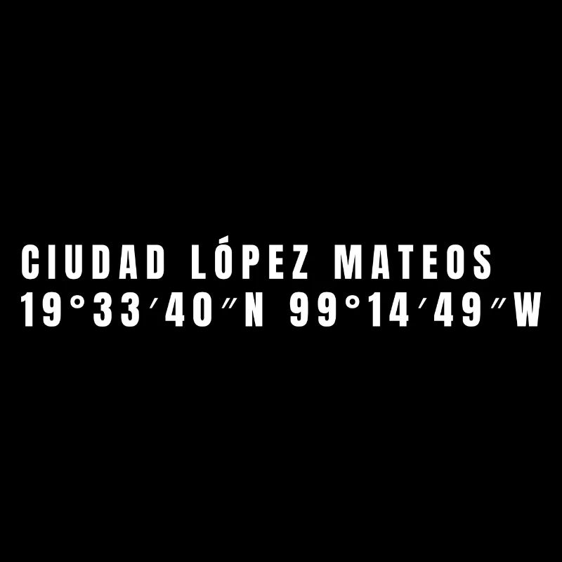Coordonnées de l’État de Mexico Mexique